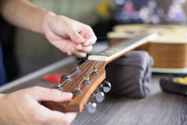 como limar el puente de la guitarra