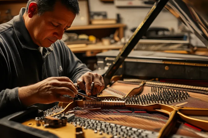 limar martinetes de piano, técnicas y consejos esenciales